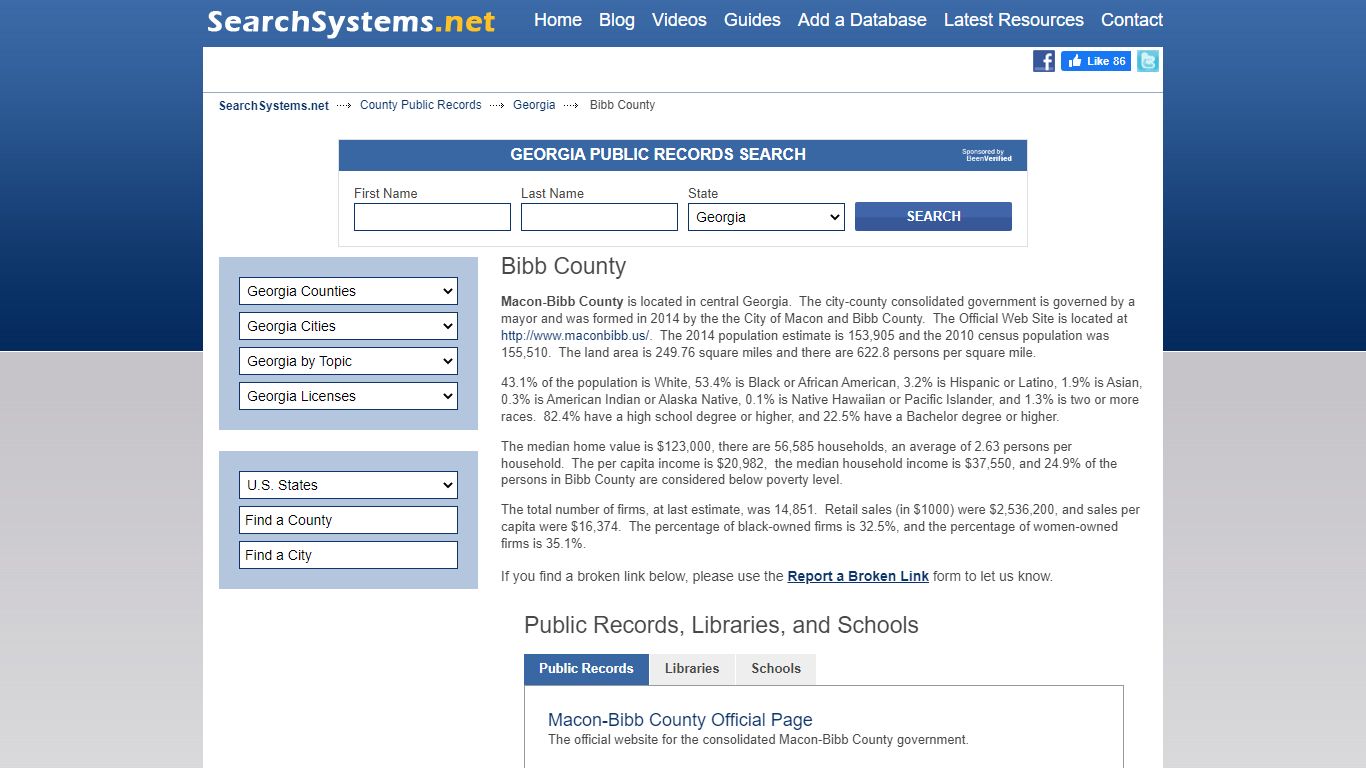 Bibb County Criminal and Public Records